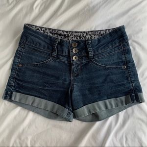 Dynamite High Waisted Denim Shorts